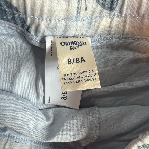 Girls OshKosh B'Gosh Cloud and Butterfly Pattern Skirt With Hidden Shorts - Picture 3 of 4